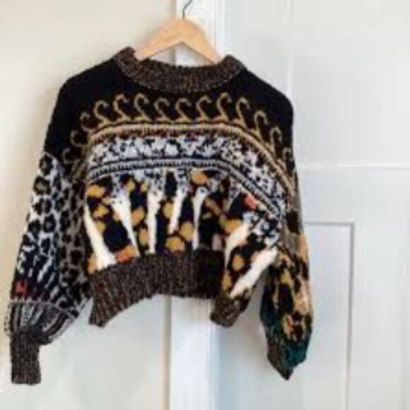 Brand New Pilcro Relaxed Crew-Neck Sweater - Picture 5 of 9